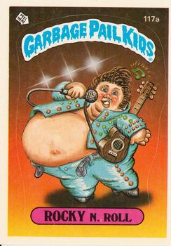1986 Topps Garbage Pail Kids Series 3 #117a Rocky N. Roll Front