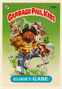 1986 Topps Garbage Pail Kids Series 3 #123a Glooey Gabe Front