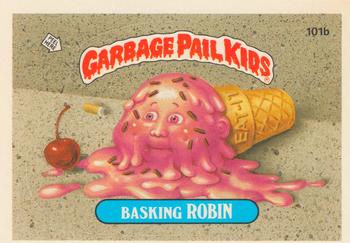1986 Topps Garbage Pail Kids Series 3 #101b Basking Robin Front