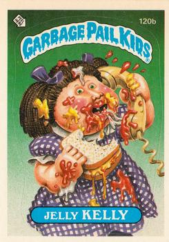 1986 Topps Garbage Pail Kids Series 3 #120b Jelly Kelly Front