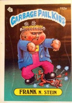 1986 Topps Garbage Pail Kids Series 3 #112a Frank N. Stein Front
