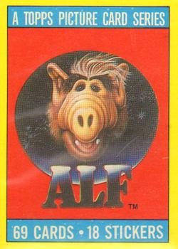 1987 Topps ALF #1 Title Card Front