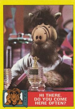1987 Topps ALF #26 Hi there. Do you come here often? Front