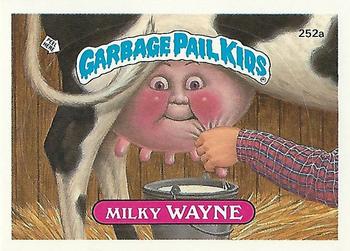 1987 Topps Garbage Pail Kids Series 7 #252a Milky Wayne Front