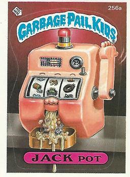 1987 Topps Garbage Pail Kids Series 7 #256a Jack Pot Front