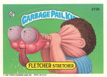 1987 Topps Garbage Pail Kids Series 7 #272b Fletcher Stretcher Front