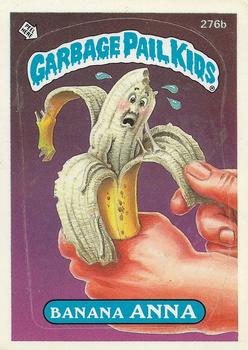 1987 Topps Garbage Pail Kids Series 7 #276b Banana Anna Front