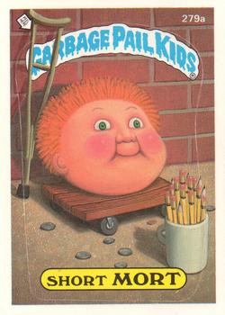 1987 Topps Garbage Pail Kids Series 7 #279a Short Mort Front