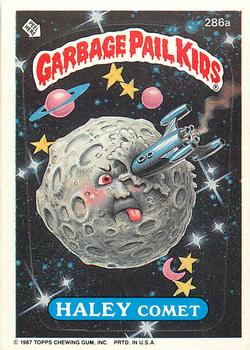 1987 Topps Garbage Pail Kids Series 7 #286a Haley Comet Front