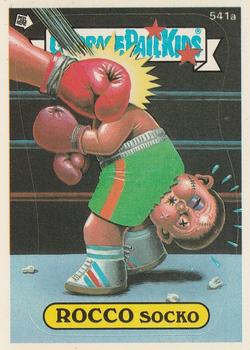 1988 Topps Garbage Pail Kids Series 14 #541a Rocco Socko Front