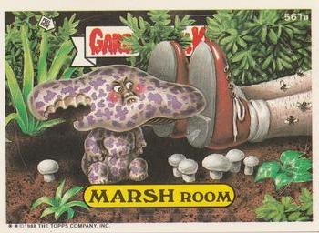 1988 Topps Garbage Pail Kids Series 14 #561a Marsh Room Front