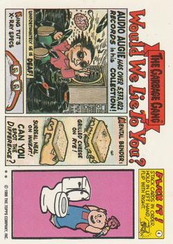 1988 Topps Garbage Pail Kids Series 14 #543b Sailin' Waylon Back