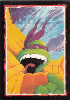 1989 Topps Teenage Mutant Ninja Turtles - Bonus Cards #A Yargh Front