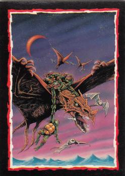 1989 Topps Teenage Mutant Ninja Turtles - Bonus Cards #O Dream Flight Front