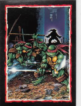1989 Topps Teenage Mutant Ninja Turtles - Bonus Cards #R Walk on the Wild Side Front