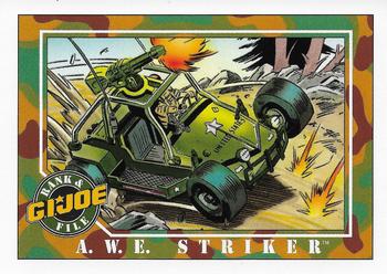 1991 Impel G.I. Joe #13 A.W.E. Striker Front