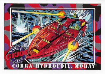 1991 Impel G.I. Joe #17 Cobra Hydrofoil, Moray Front