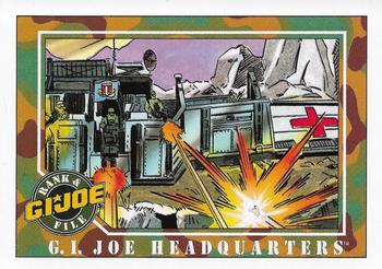 1991 Impel G.I. Joe #18 G.I. Joe Headquarters Front