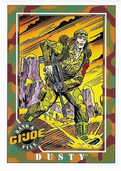 1991 Impel G.I. Joe #21 Dusty Front