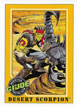 1991 Impel G.I. Joe #75 Desert Scorpion Front