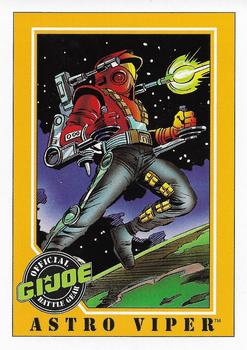 1991 Impel G.I. Joe #80 Astro Viper Front