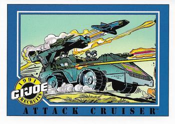 1991 Impel G.I. Joe #113 Attack Cruiser Front