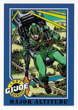 1991 Impel G.I. Joe #118 Major Altitude Front