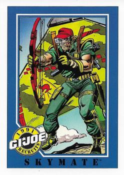1991 Impel G.I. Joe #122 Skymate Front