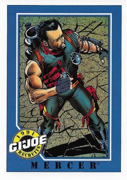 1991 Impel G.I. Joe #138 Mercer Front