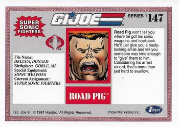 1991 Impel G.I. Joe #147 Road Pig Back