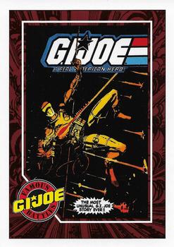 1991 Impel G.I. Joe #163 Solo Assault on Destro's Citadel Front