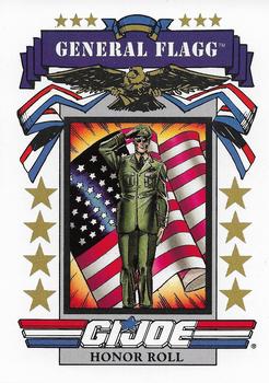 1991 Impel G.I. Joe #182 General Flagg Front