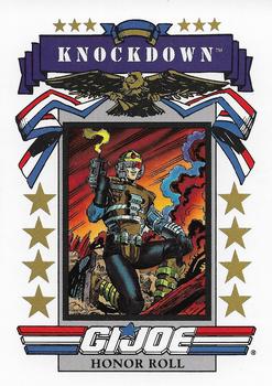 1991 Impel G.I. Joe #193 Knockdown Front