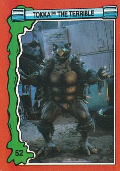 1991 Topps Teenage Mutant Ninja Turtles II: The Secret of the Ooze #52 Tokka the Terrible Front