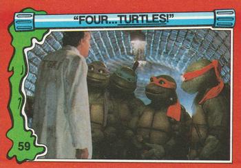 1991 Topps Teenage Mutant Ninja Turtles II: The Secret of the Ooze #59 