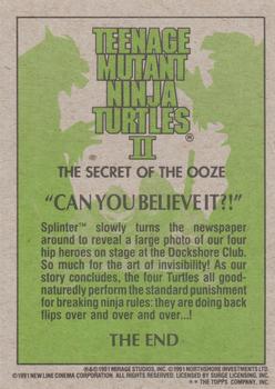 1991 Topps Teenage Mutant Ninja Turtles II: The Secret of the Ooze #99 