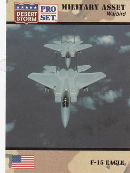 1991 Pro Set Desert Storm #222 F-15 Eagle Front