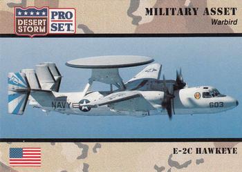 1991 Pro Set Desert Storm #246 E-2C Hawkeye Front