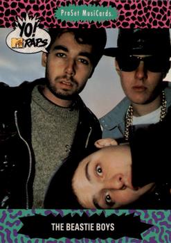 1991 Pro Set Yo! MTV Raps #103 The Beastie Boys Front