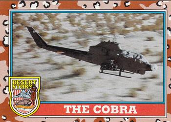 1991 Topps Desert Storm #129 The Cobra Front