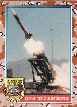 1991 Topps Desert Storm #166 Patriot - The SCUD Intercepter Front