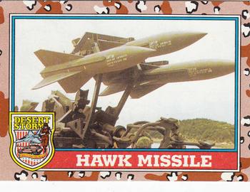 1991 Topps Desert Storm #168 HAWK Missile Front