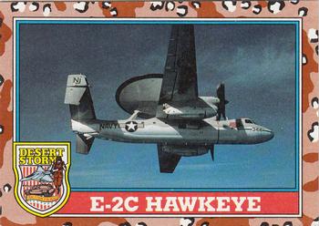 1991 Topps Desert Storm #172 E-2C Hawkeye Front