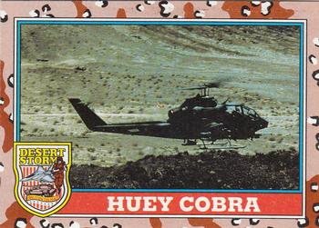 1991 Topps Desert Storm #174 Huey Cobra Front