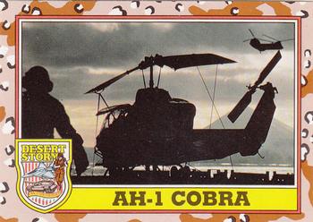 1991 Topps Desert Storm #197 AH-1 Cobra Front