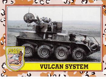 1991 Topps Desert Storm #224 Vulcan System Front