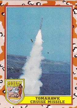 1991 Topps Desert Storm #228 Tomahawk Cruise Missile Front