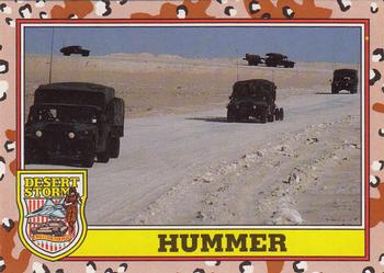 1991 Topps Desert Storm #230 Hummer Front