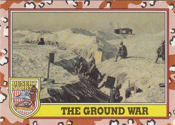 1991 Topps Desert Storm #239 The Ground War Front