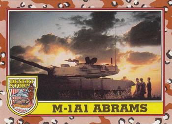 1991 Topps Desert Storm #215 M-1A1 Abrams Front